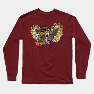 Balinese Barong bangkung Long Sleeve T-Shirt